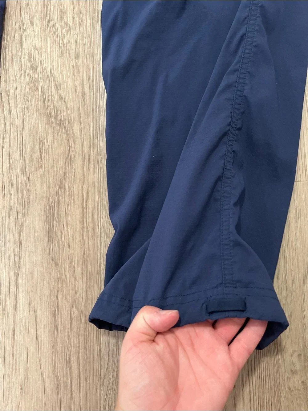 L.L. Bean Vista Camp Ripstop Navy Hiking Pants Size XL Style 292741
